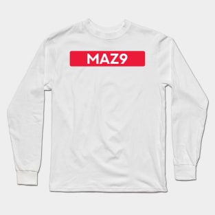 Nikita Mazepin 9 - Driver Tag #3 Long Sleeve T-Shirt